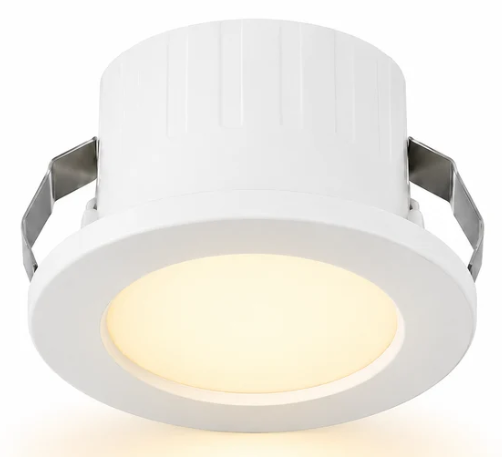 OVO 1.5W 3CCT ROUND White Step Light & Downlight